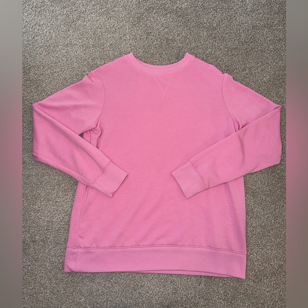 Stars Above Soft Pink Fleece Top